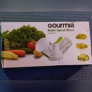 White and Green Multi Spiral Slicer